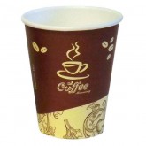 Coffee Design Paper Hot Cups, 8oz - 1000/CS